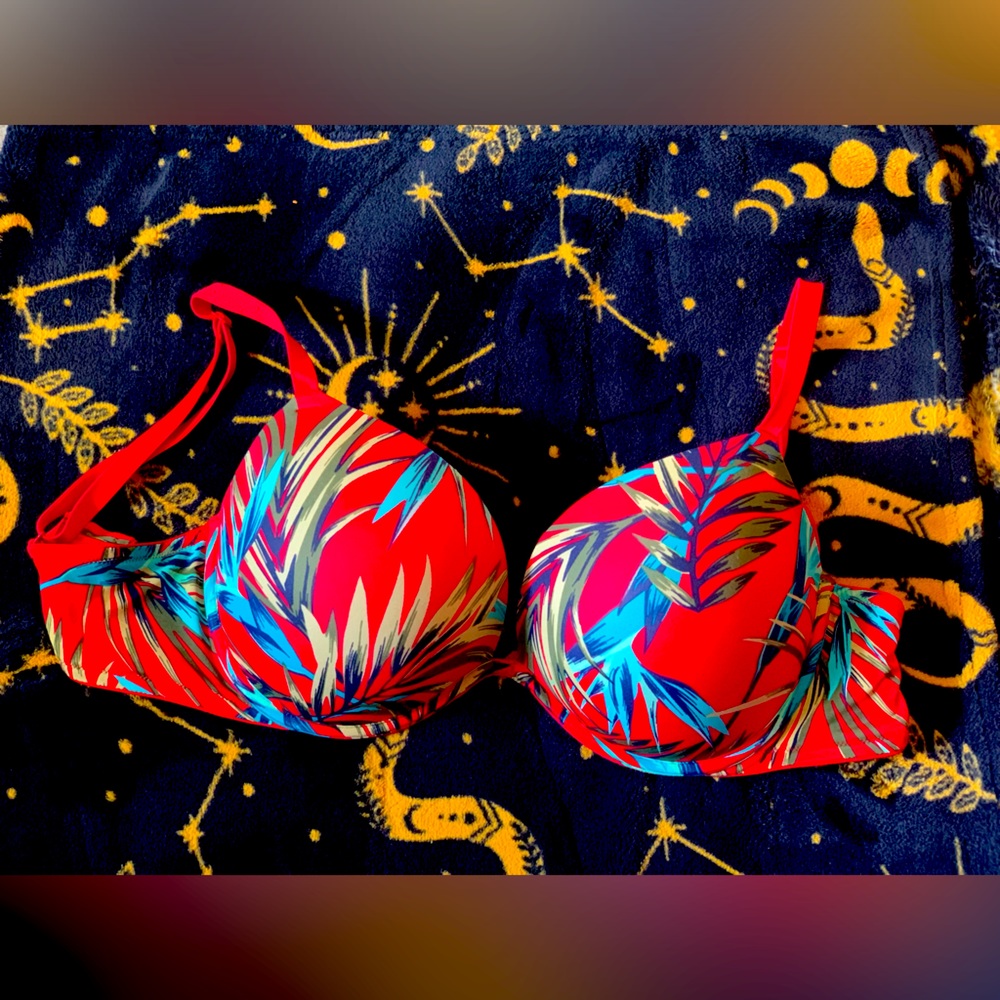 VS PINK tropical print bra 36E (DD)